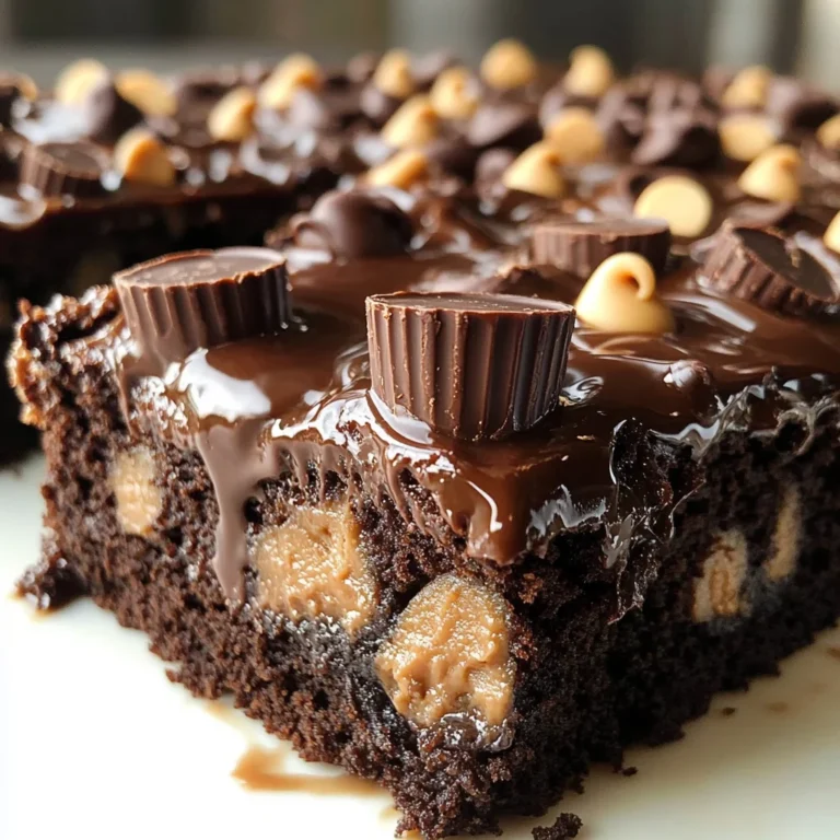 1 bowl peanut butter cup dump cake delight devours time