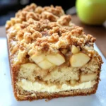 Apple Crisp Cheesecake Bread