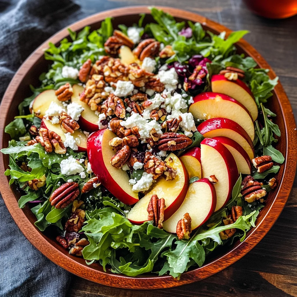 Autumn Harvest Honeycrisp Apple and Feta Salad