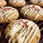 Chewy Maple Cinnamon Cookies with White Chocolate