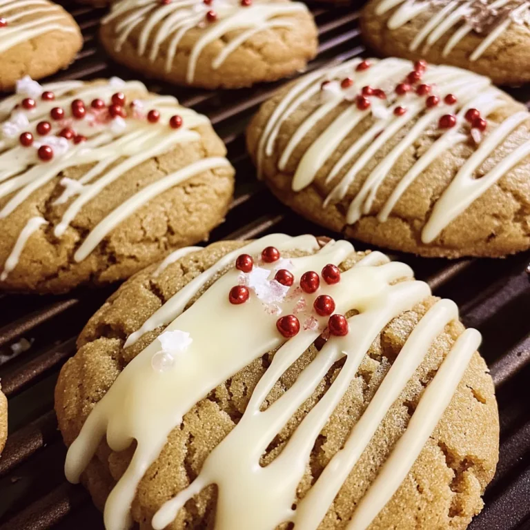 Chewy Maple Cinnamon Cookies with White Chocolate