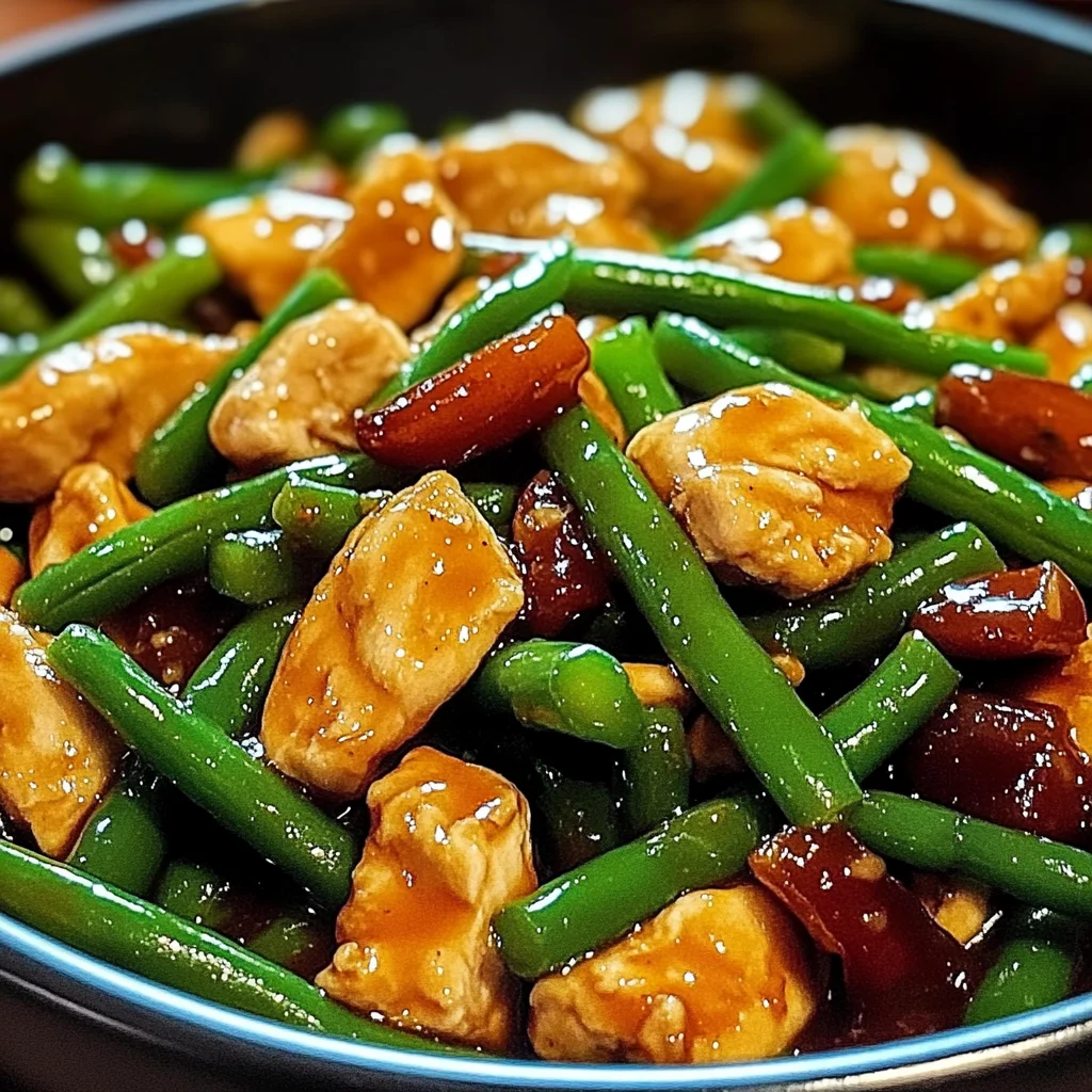 Chicken and Green Bean Stir-Fry: Quick and Delicious Dinner!