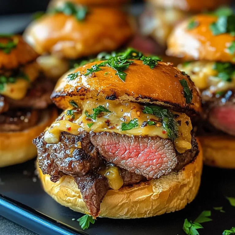Cowboy Butter Steak Sliders