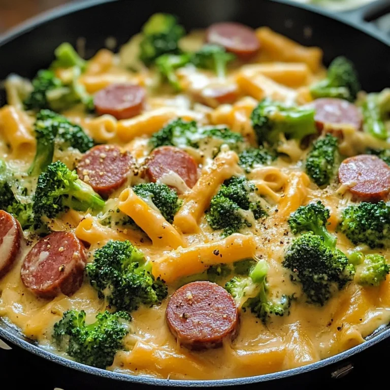 Creamy Kielbasa Broccoli Skillet 30 Minutes Ultimate Delicious