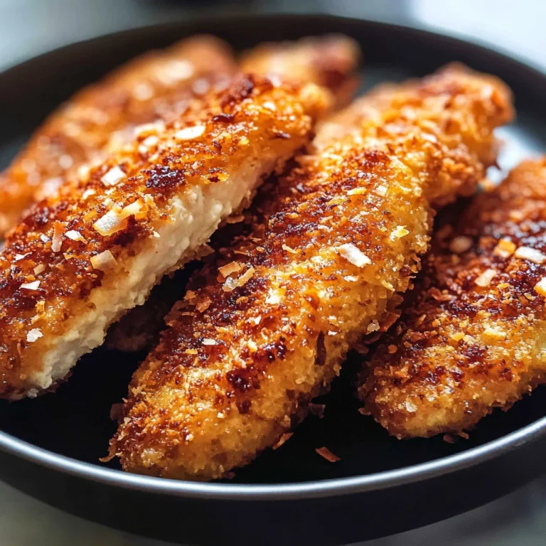 Crispy Coconut Chicken Tenders