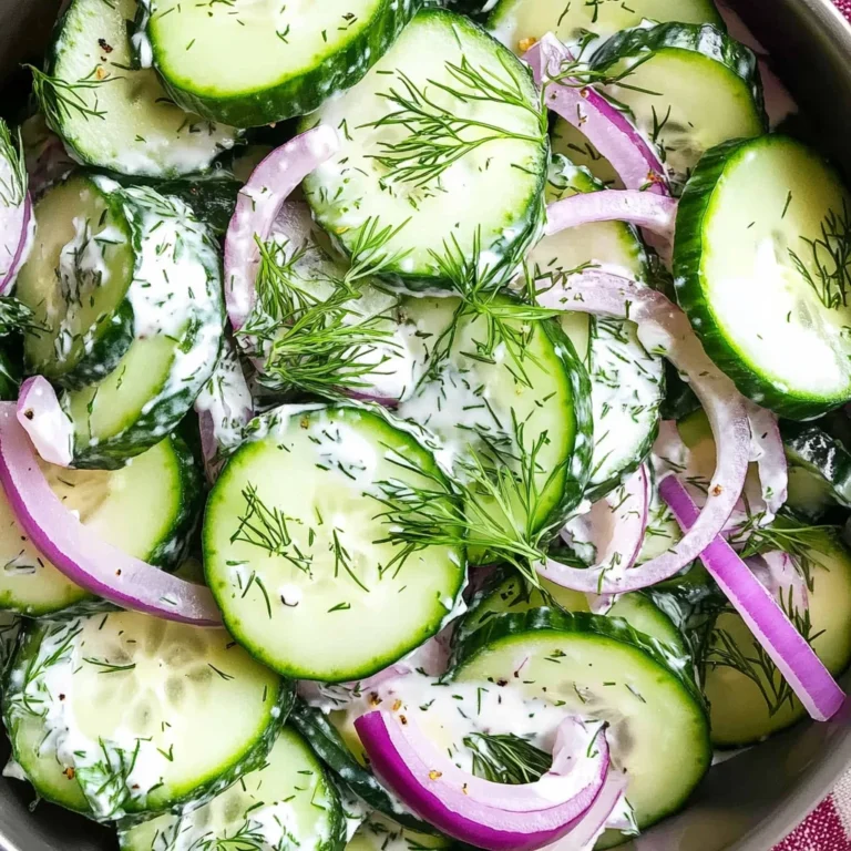 Cucumber Dill Salad