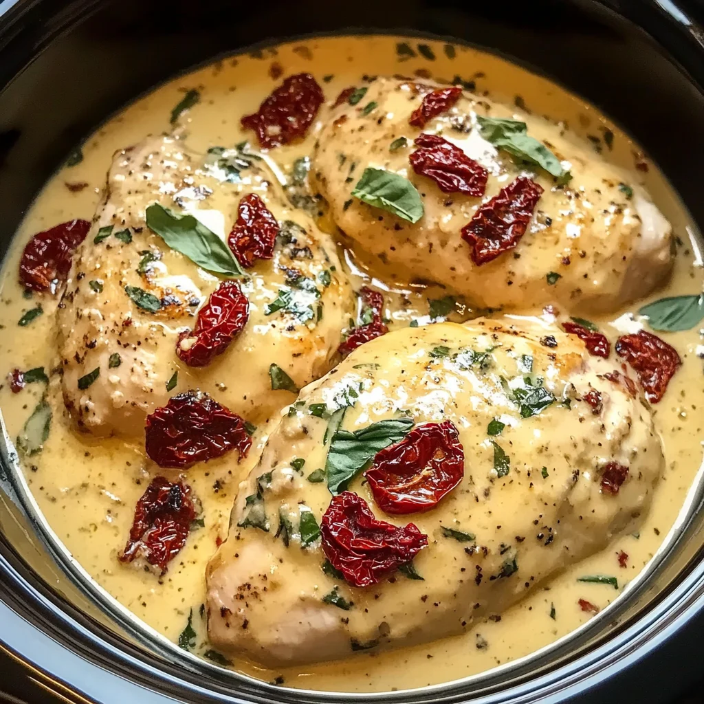 Dump & Go Crockpot Marry Me Chicken