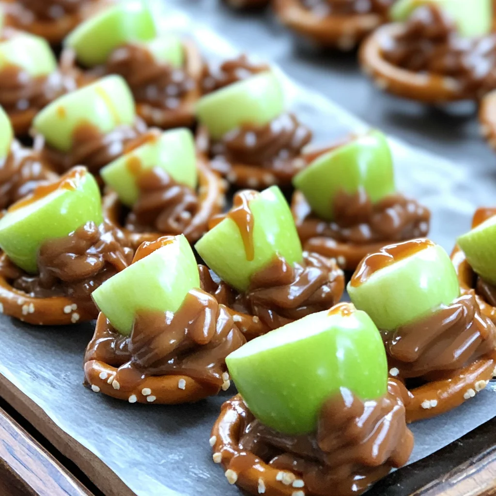 Easy Caramel Apple Bites