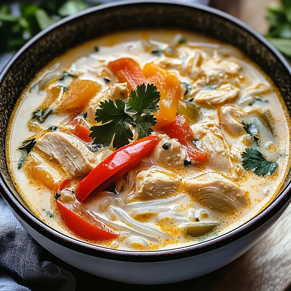 Easy Thai Chicken Soup