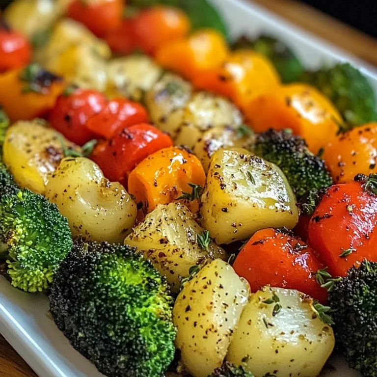 Garlic Roasted Vegetables