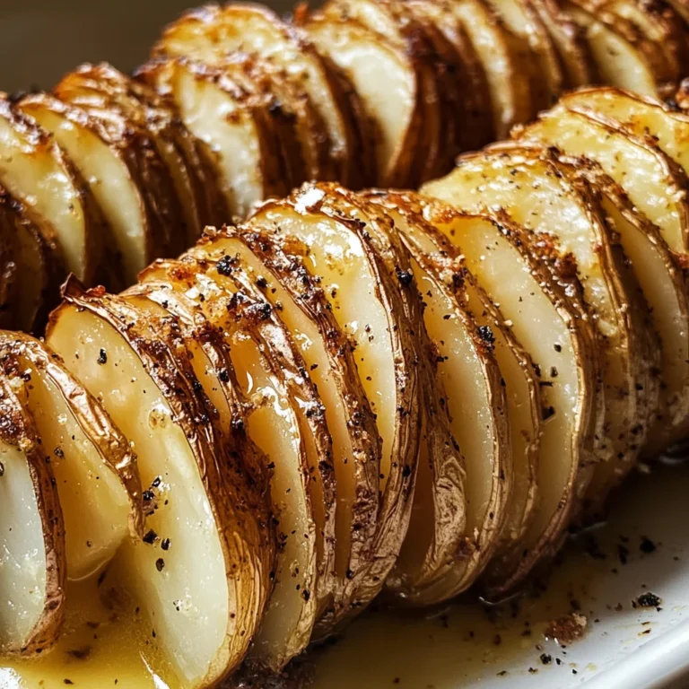 Hasselback Potatoes