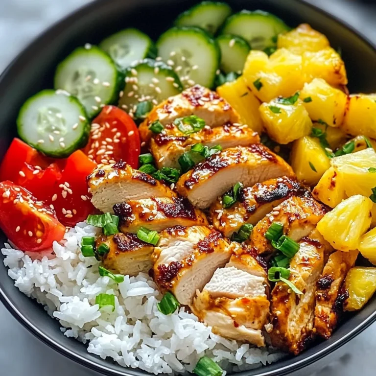 Hawaiian Chicken Bowl