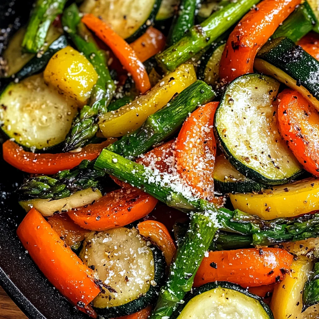 Healthy Sauteed Vegetables Recipe