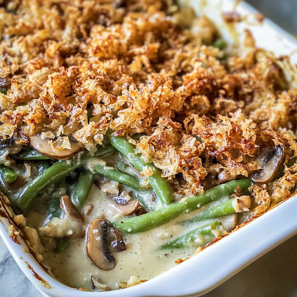 Homemade Green Bean Casserole