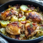 Irish Chicken with Cabbage and Potatoes
