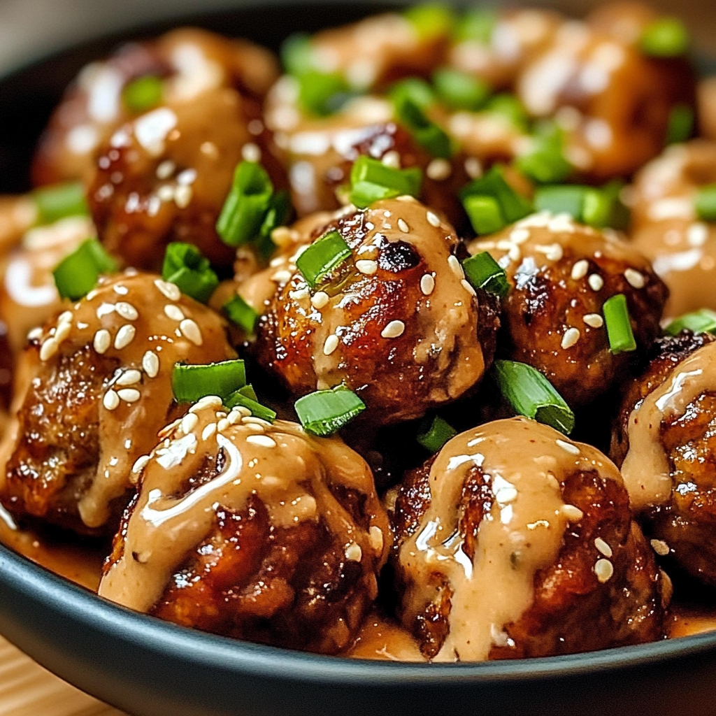 Korean BBQ Meatballs with Spicy Mayo Dip: A Flavor-Packed Beginner-Friendly Recipe