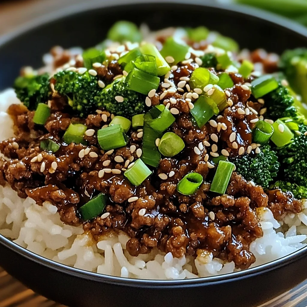 Korean Ground Beef Bowl: An Amazing Ultimate Recipe