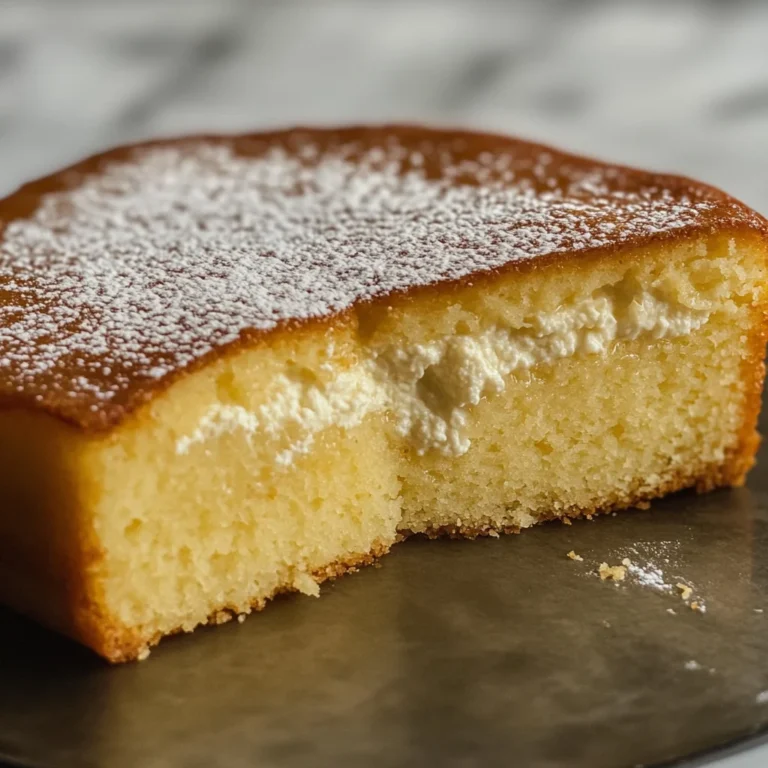 MIGLIACCIO: RICOTTA AND SEMOLINA CAKE