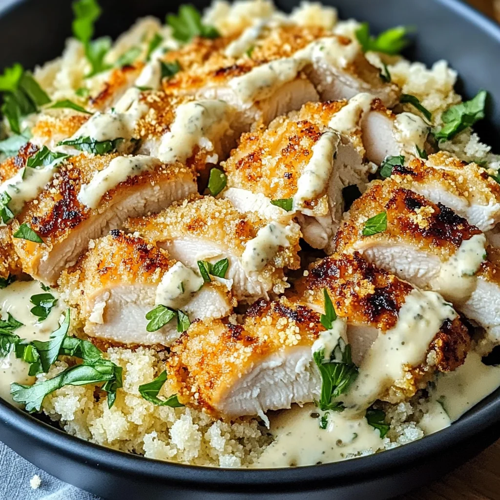 Melt In Your Mouth Caesar Chicken