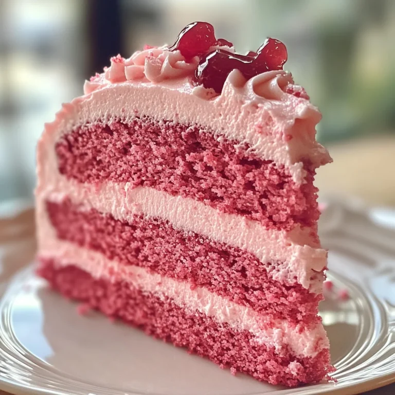 Mother's Day Pink Velvet Cake