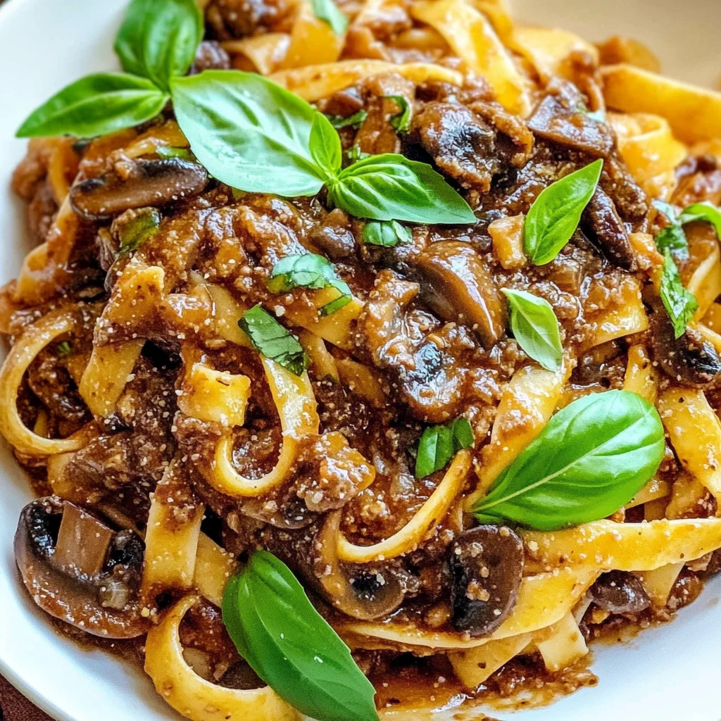 Mushroom Ragu