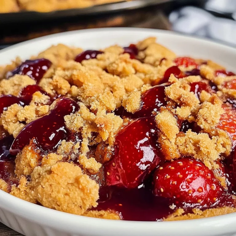 Peanut Butter and Jelly Cobbler