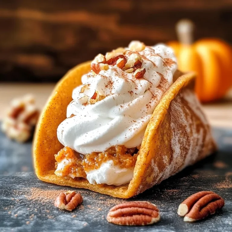 Pumpkin Pie Tacos