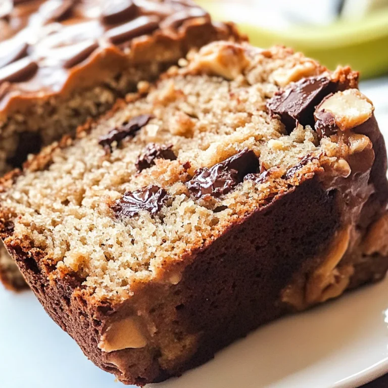 Reese's Peanut Butter Banana Bread
