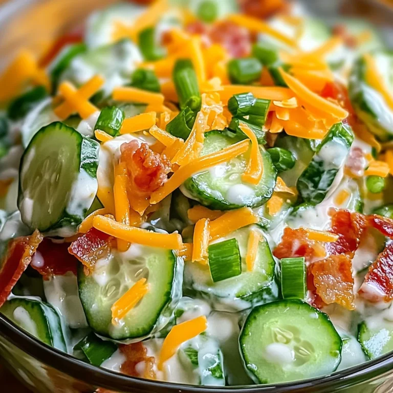 Refreshing Cucumber Ranch Crack Salad Recipe