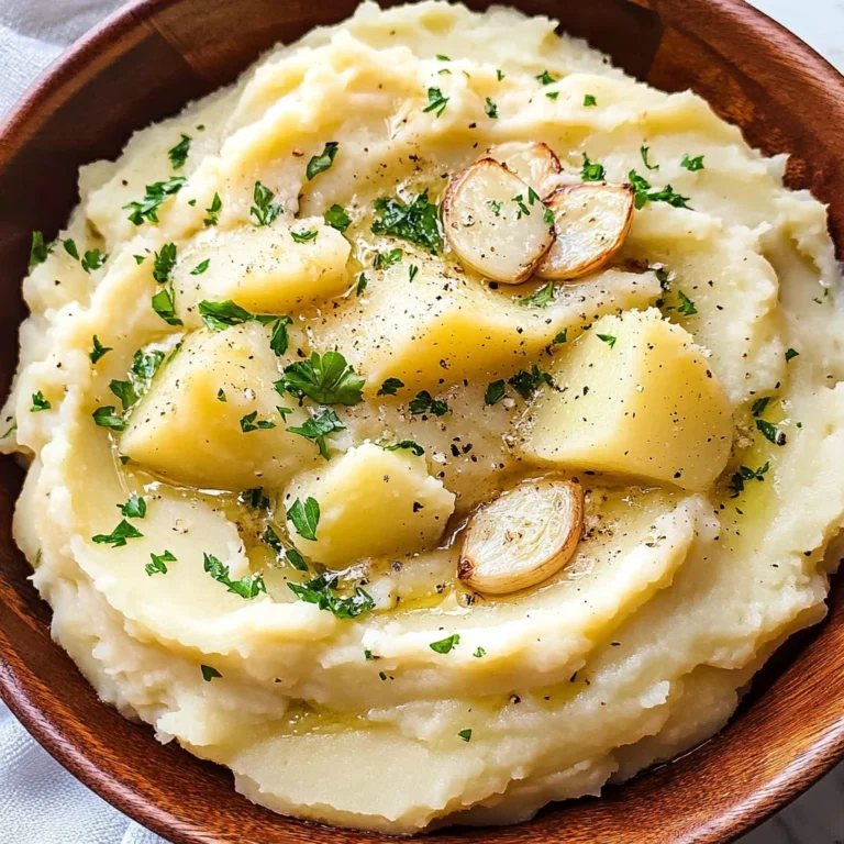 Roasted Garlic Mashed Potatoes {Slow Cooker}