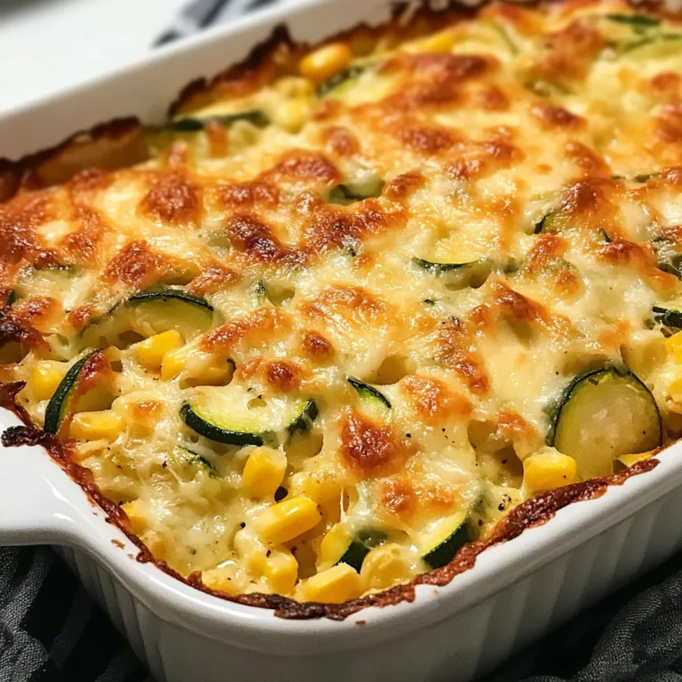 Savory Garden Zucchini Casserole - Alrightwithme