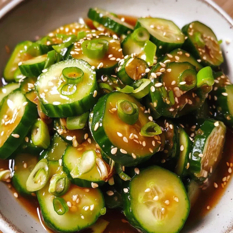 Spicy Cucumber Salad