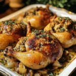 Stuffed Cornish Game Hens