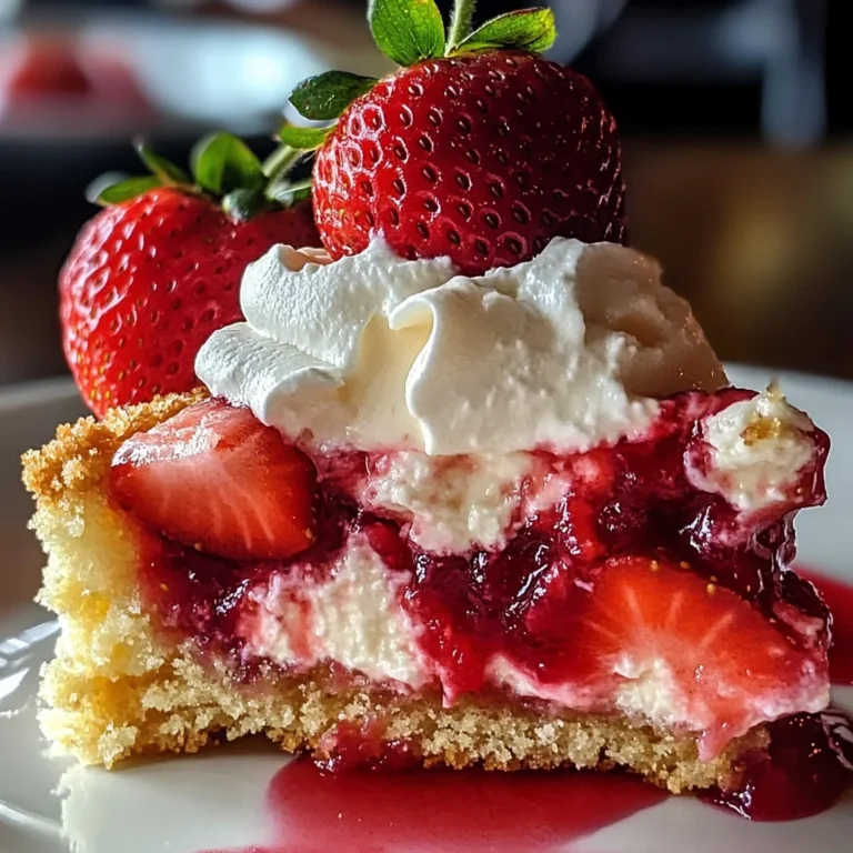 The Ultimate Strawberry Cheesecake Dump Cake