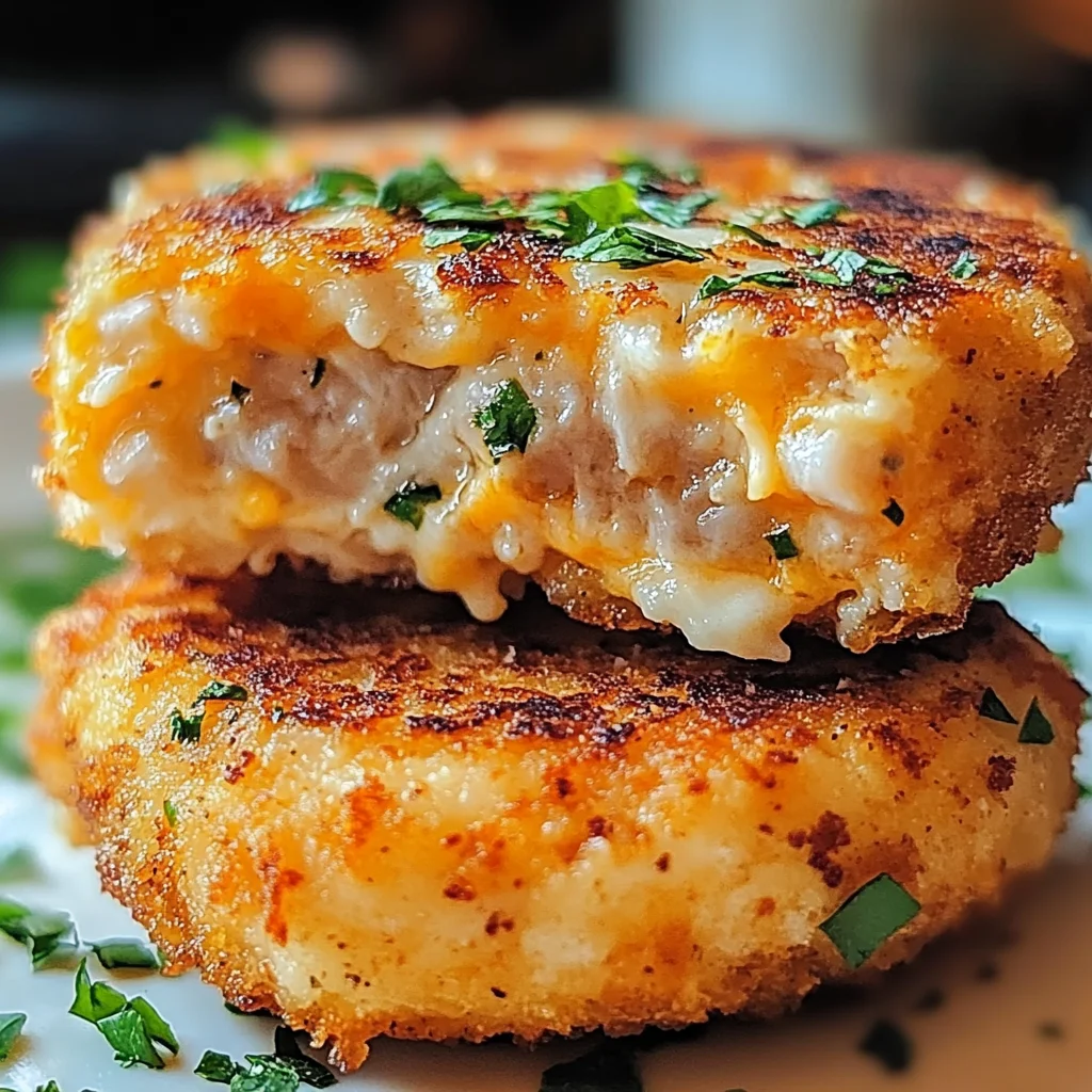 Tuna Melt Patties Recipe