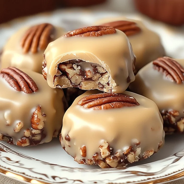 Vanilla Pecan Pralines
