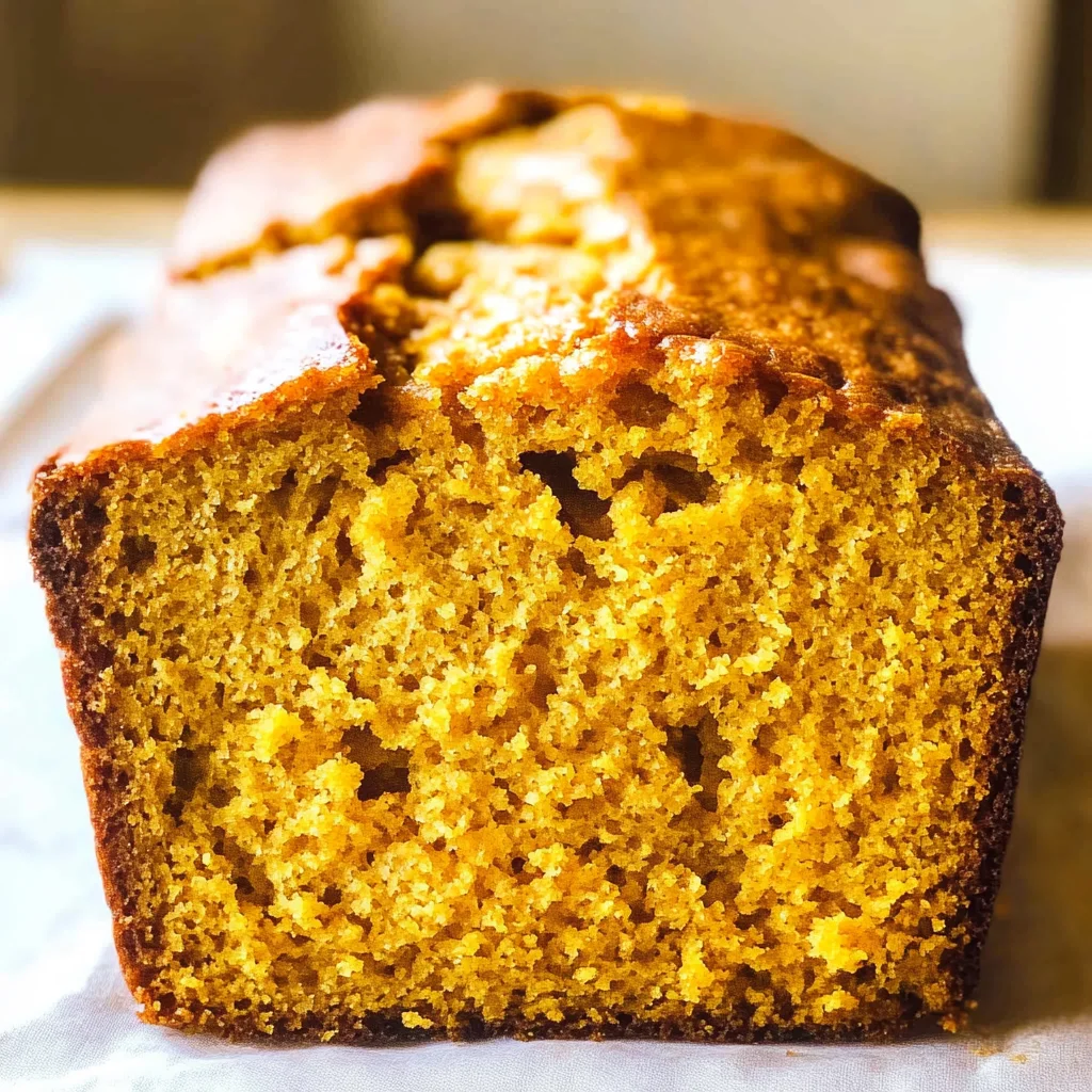 Vanilla Pudding Pumpkin Bread