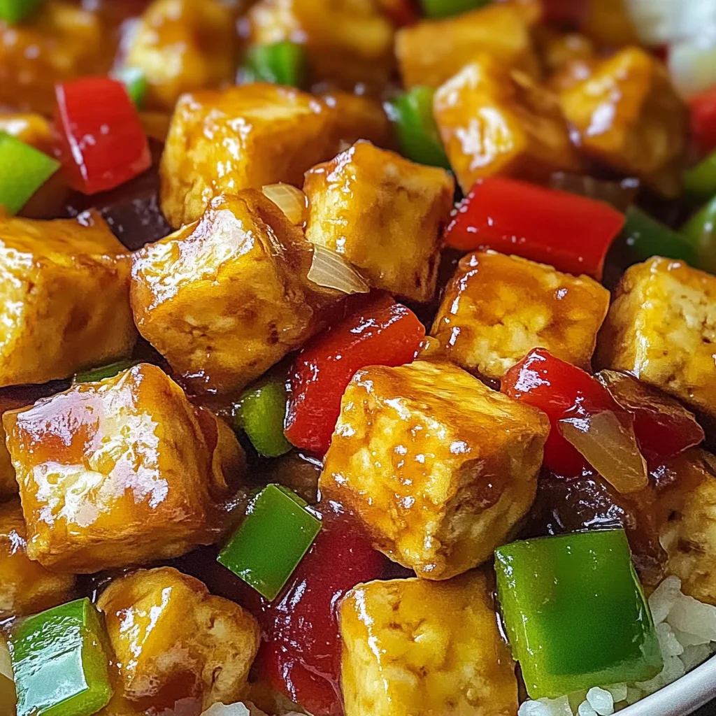 Vegan Pineapple Tofu